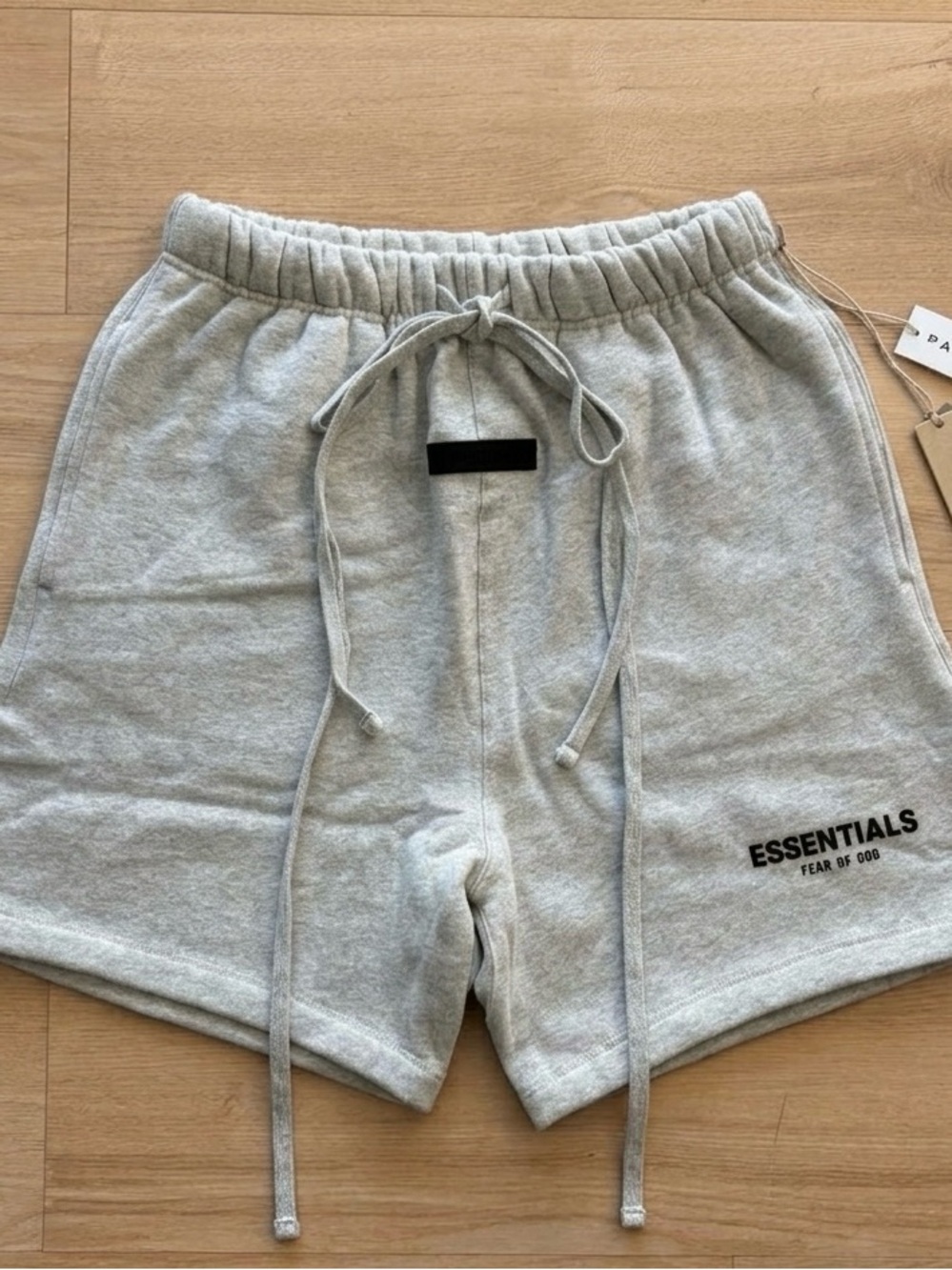 Essentials Men’s Athletic Shorts in Light Gray